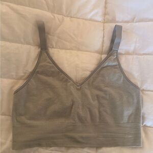 Gray Branwyn Busty Wool Bra size Large